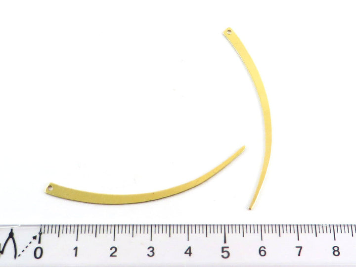 6x Breloque goutte griffe (53mm x 3mm) PP-151