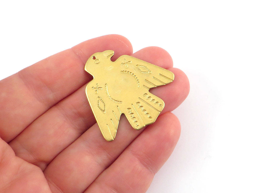 1x Pendentif aigle (37mm x 38mm) CH-001