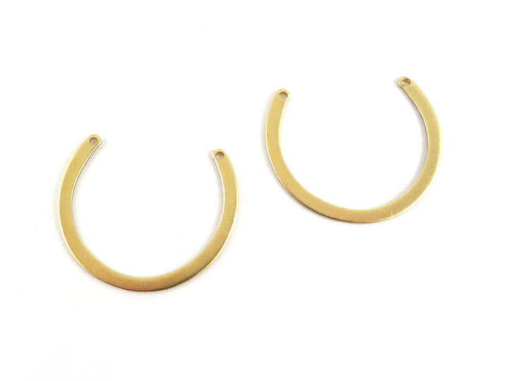 6x Connecteur fer à cheval anneau ouvert (24mm x 27mm) PP-268