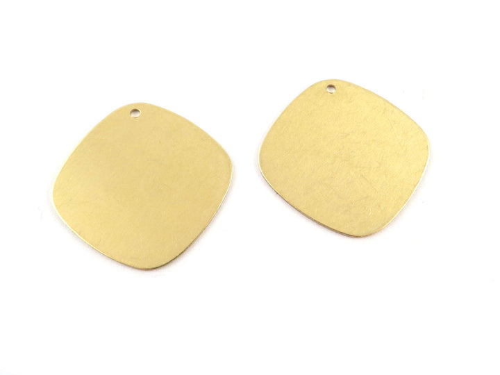 4x Breloque carré palet (23mm) PP-274