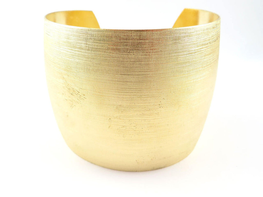 1x Bracelet manchette réglable ligné (51mm x 159mm) BM-002