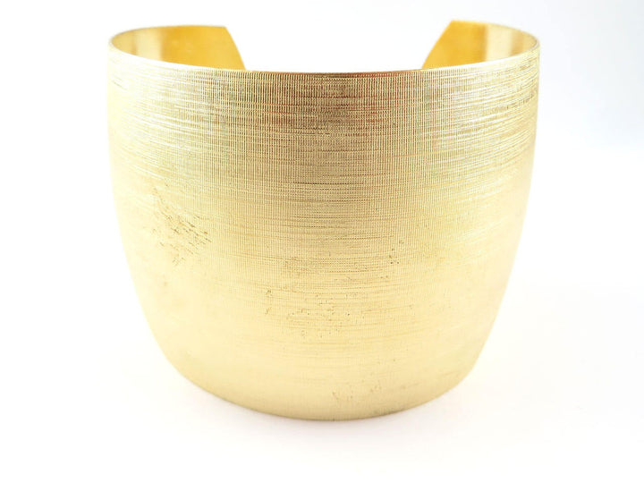 1x Bracelet manchette réglable ligné (51mm x 159mm) BM-002
