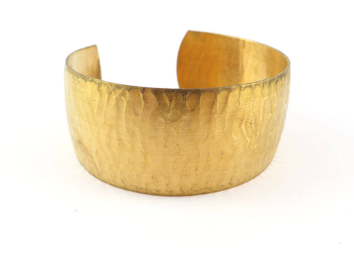 1x Bracelet manchette réglable martelé veiné (51mm x 159mm) BM-004