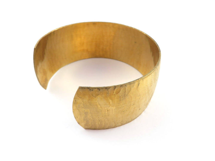 1x Bracelet manchette réglable martelé veiné (51mm x 159mm) BM-004