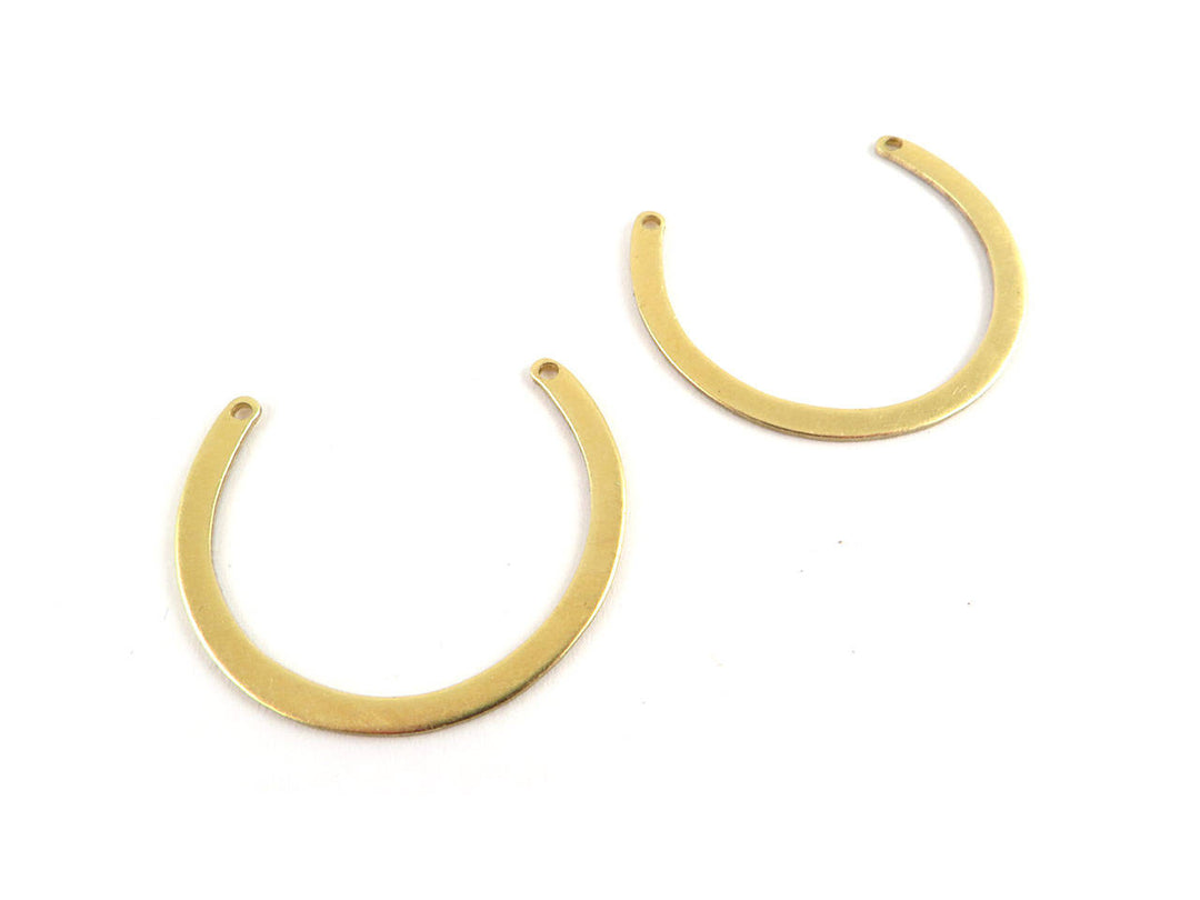 6x Connecteur fer à cheval anneau ouvert (24mm x 27mm) PP-268