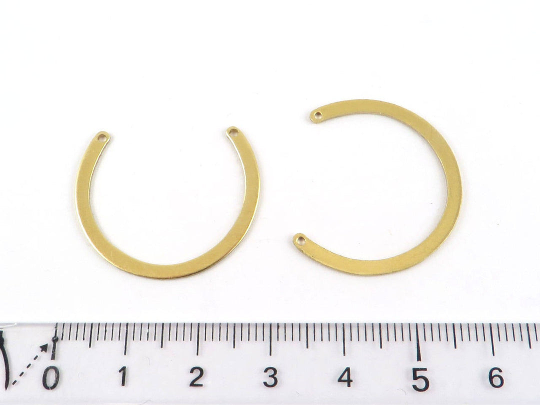 6x Connecteur fer à cheval anneau ouvert (24mm x 27mm) PP-268