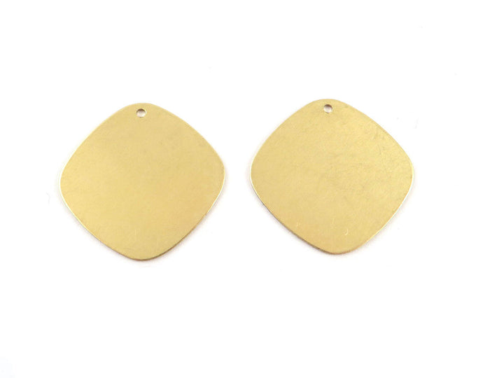 4x Breloque carré palet (23mm) PP-274