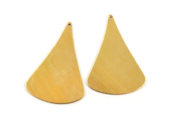 2x Breloque goutte triangle (22mm x 33mm) PP-284