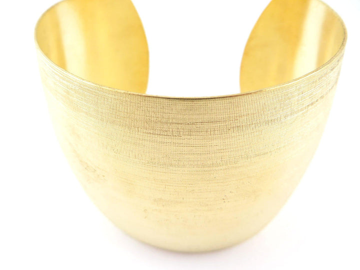 1x Bracelet manchette réglable ligné (51mm x 159mm) BM-002