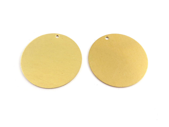 4x Pendentif disque 0.5mm (22, 23 ou 25mm) D-25/1H