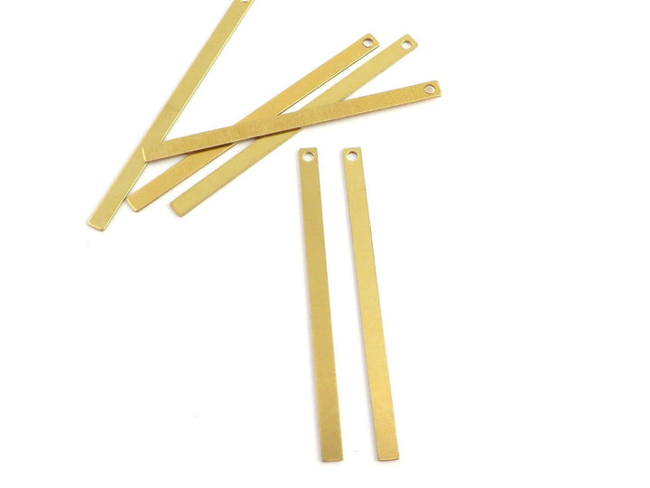 6x Breloque barre (53mm x 3mm) PP-305