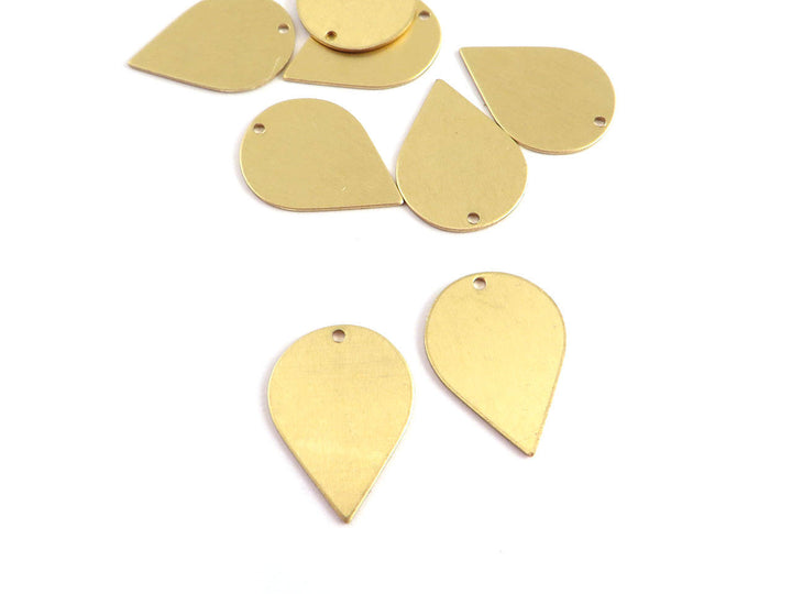 6x Breloque goutte inversée (13mm x 17mm) PP-316