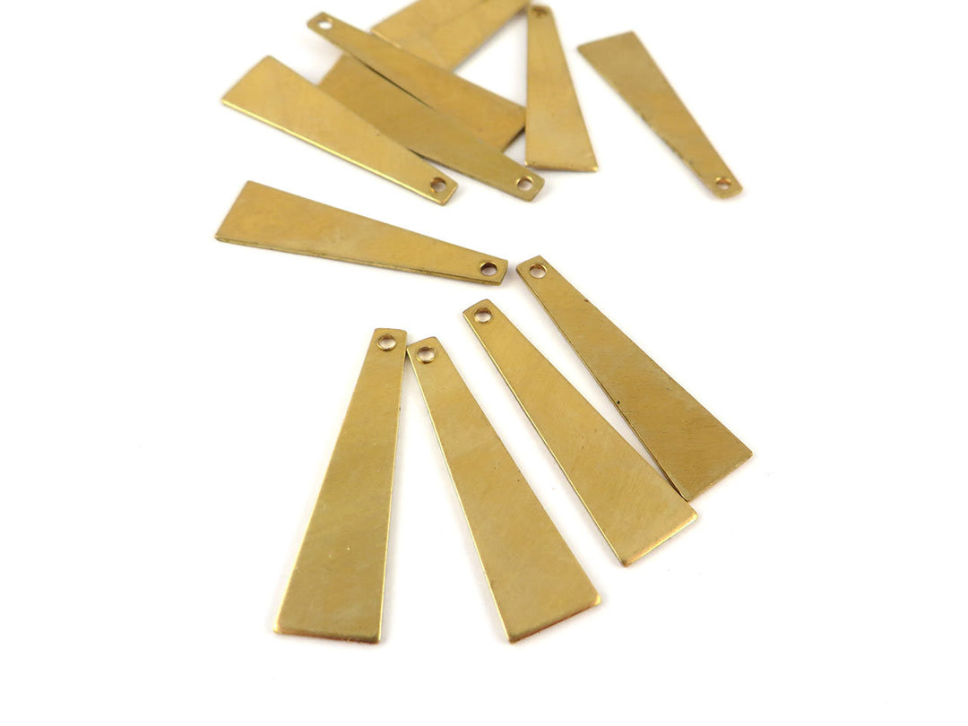 4x Breloque triangle (29mm x 8mm) PP-082