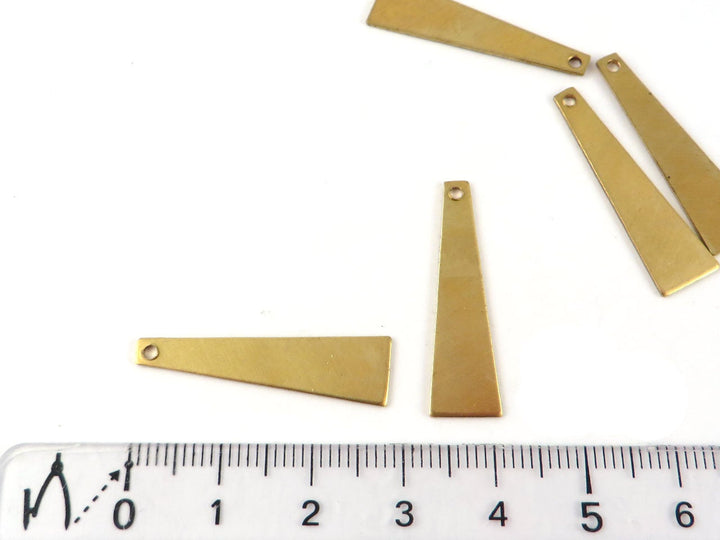 4x Breloque triangle (29mm x 8mm) PP-082