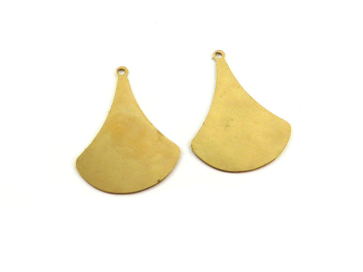 2x Breloque goutte palet pagaie (36mm x 27mm) PP-157