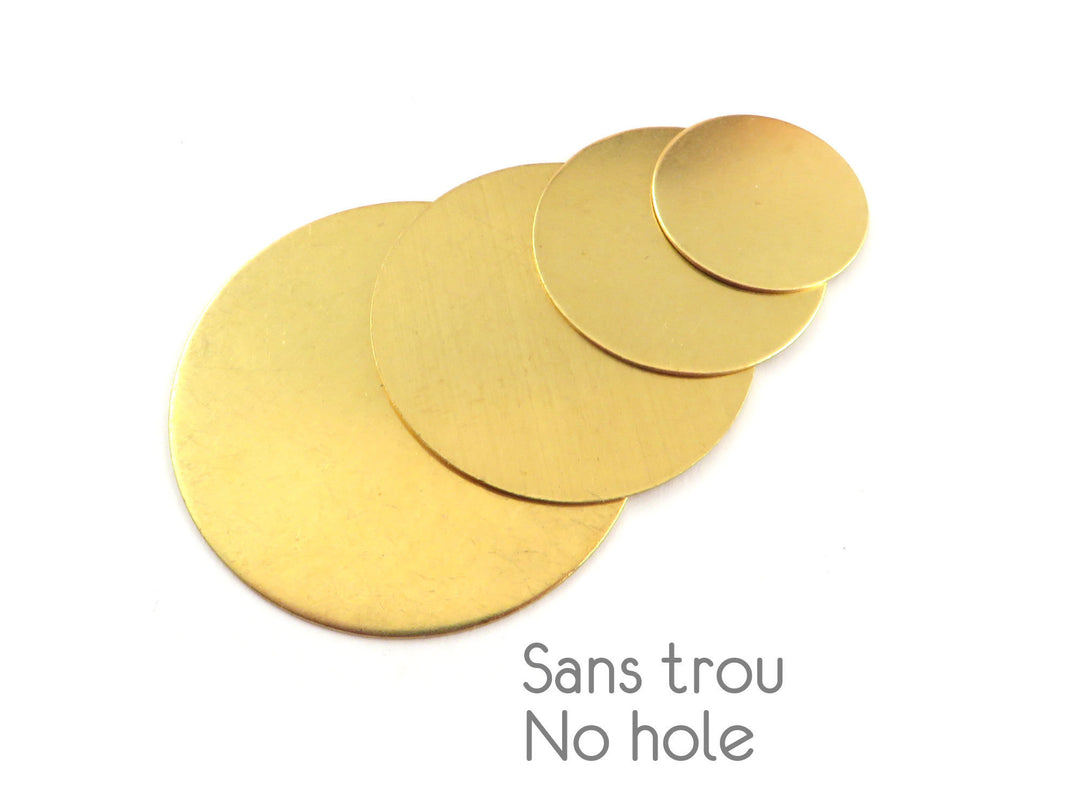 Disque sans trou de 6mm à 38mm