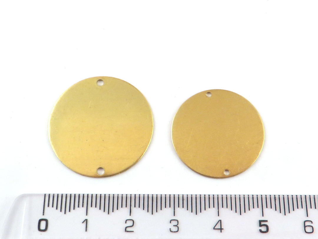 6x Connecteur disque 2 trous (16, 19, 22 ou 25mm)