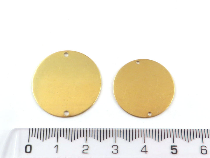 6x Connecteur disque 2 trous (16, 19, 22 ou 25mm)