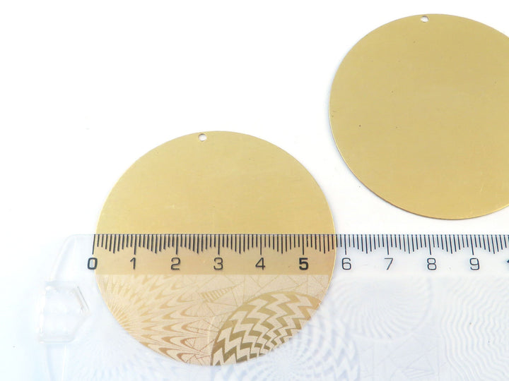 2x Pendentif grand disque (de 30mm à 58mm) D-30/1H