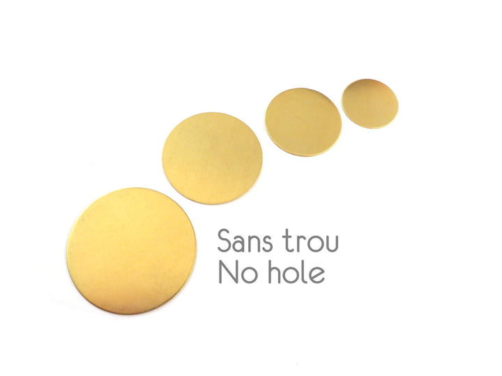 Disque sans trou de 6mm à 38mm