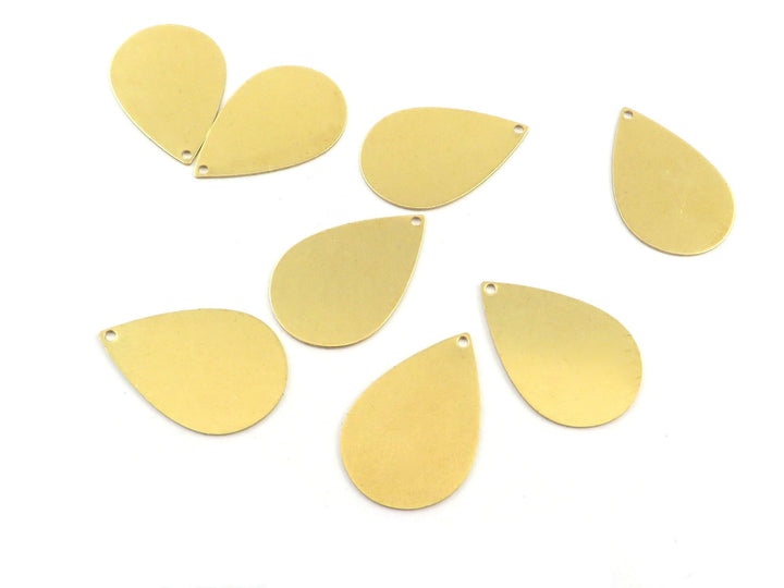 6x Breloque goutte (16mm x 24mm) PP-328