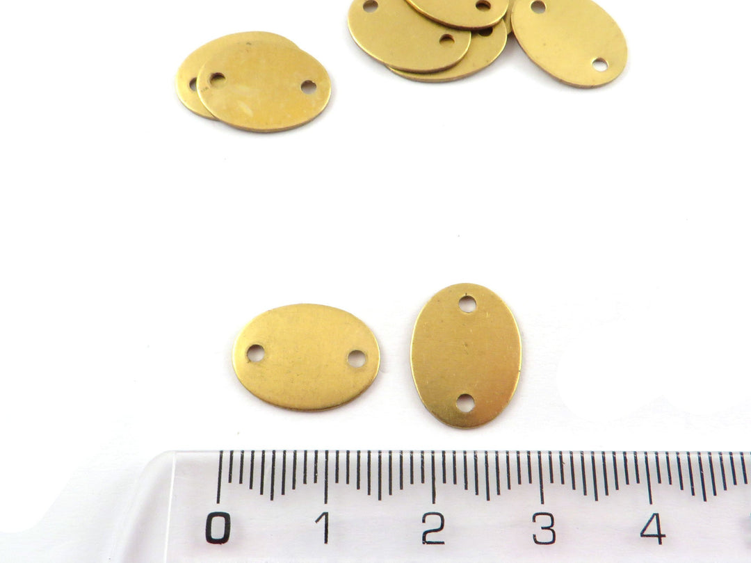 6x Connecteur goutte ovale (11mm x 15mm) PP-071