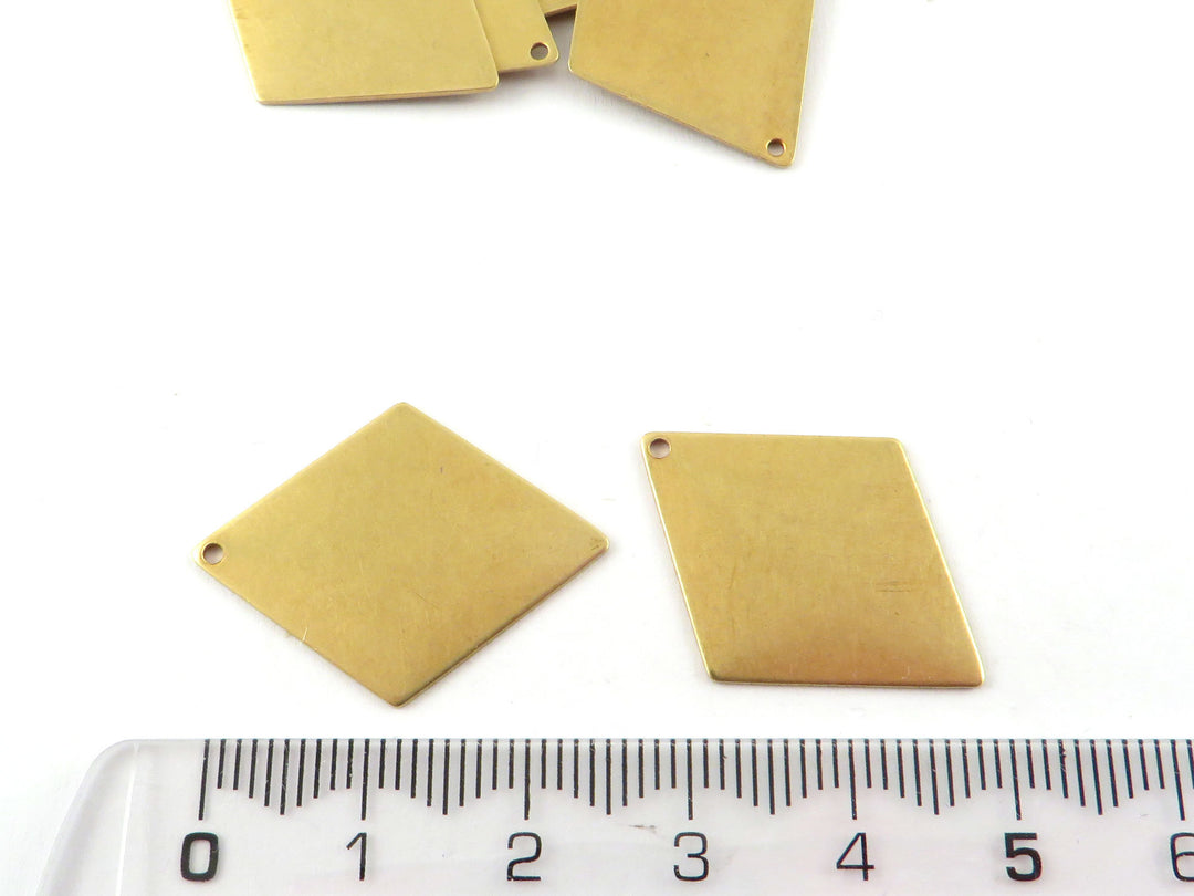 4x Breloque losange (2 tailles) PP-300/PP-306