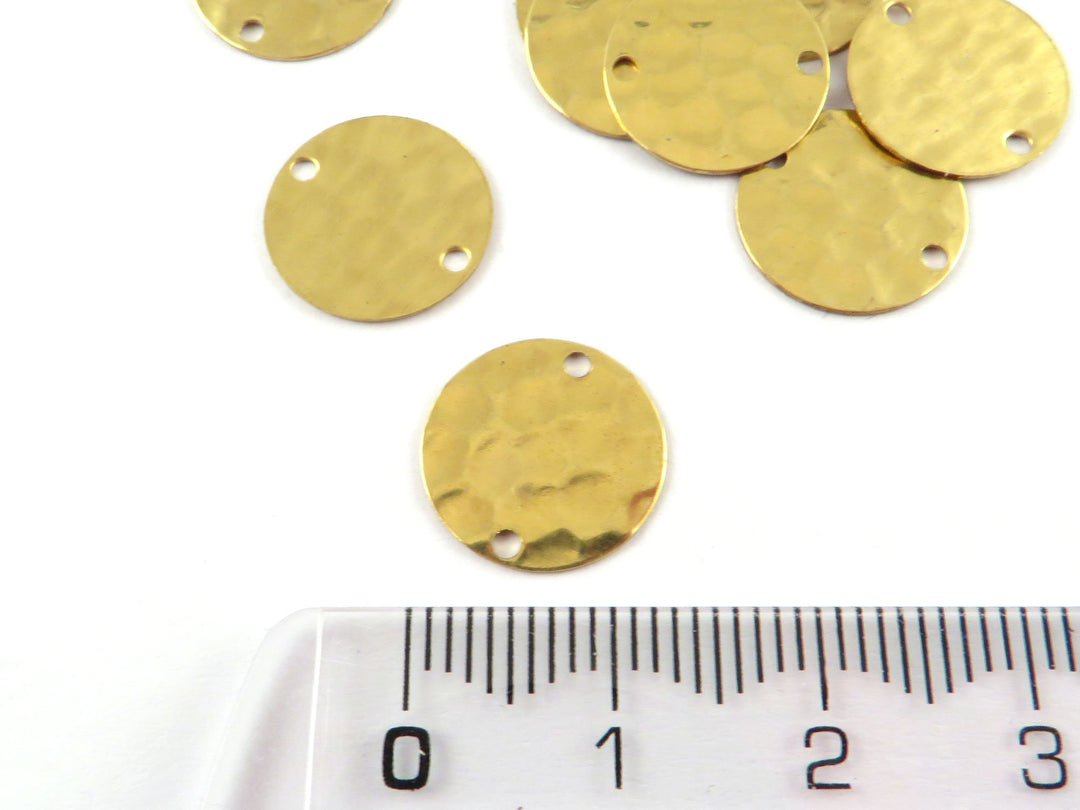 8x Connecteur disque martelé (12,5mm) DM-12,5/2H