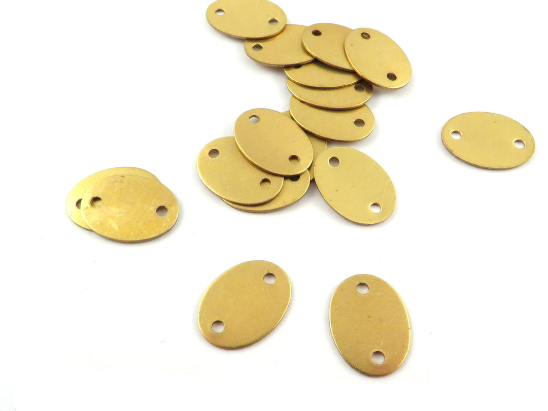 6x Connecteur goutte ovale (11mm x 15mm) PP-071