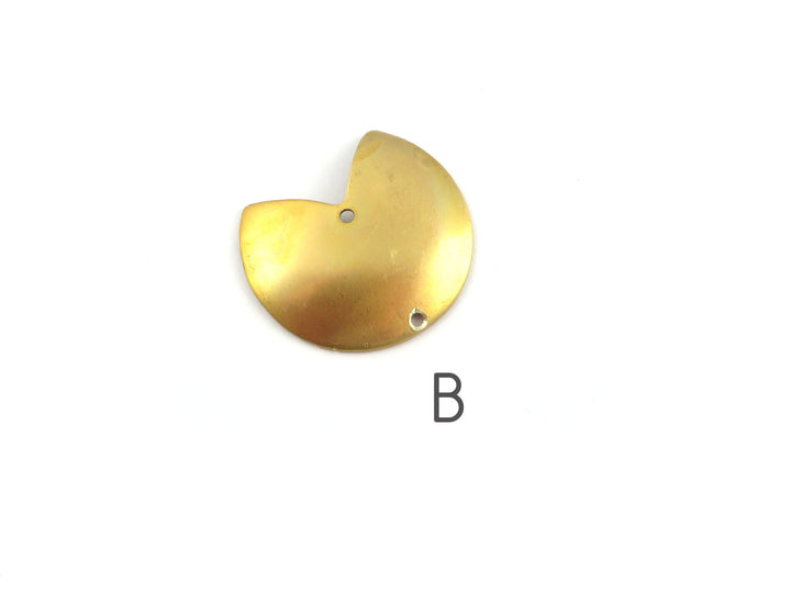 4x Breloque connecteur disque bombé (22mm) PV-024/PV-086/PV-178