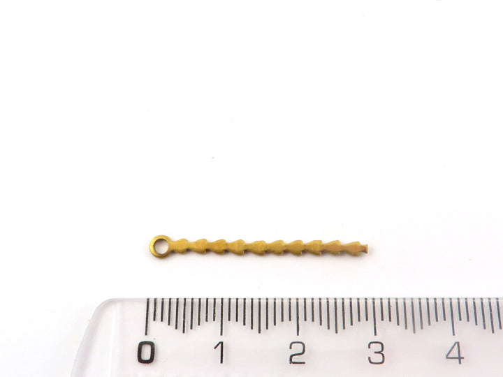 8x Breloque barre épis de blé (4 longueurs) PP-245