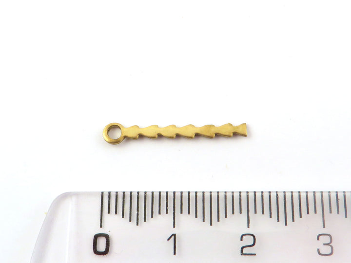 8x Breloque barre épis de blé (4 longueurs) PP-245