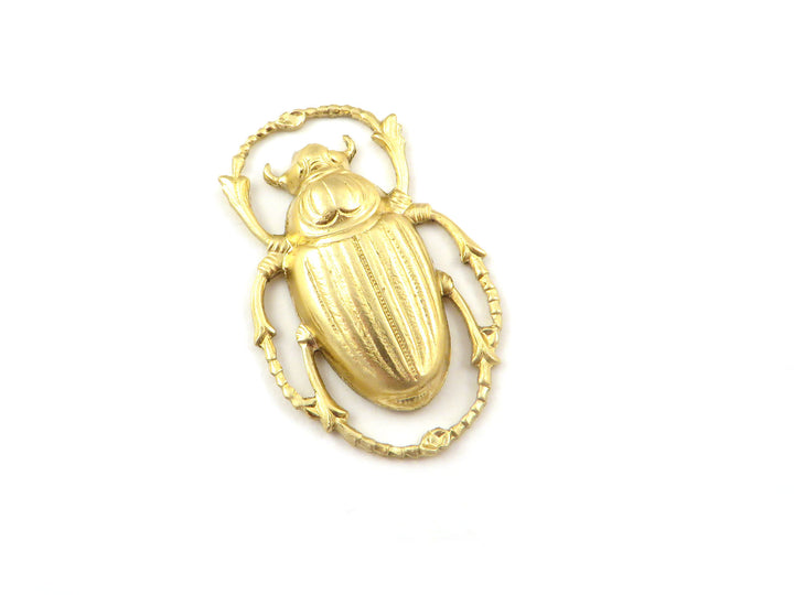 1x Breloque scarabée (4 tailles) CH-037