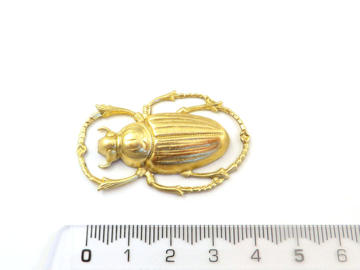 1x Breloque scarabée (4 tailles) CH-037