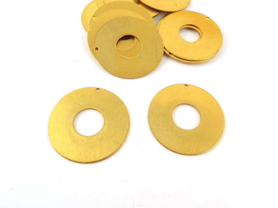 4x Breloque disque rondelle (27mm) PP-359