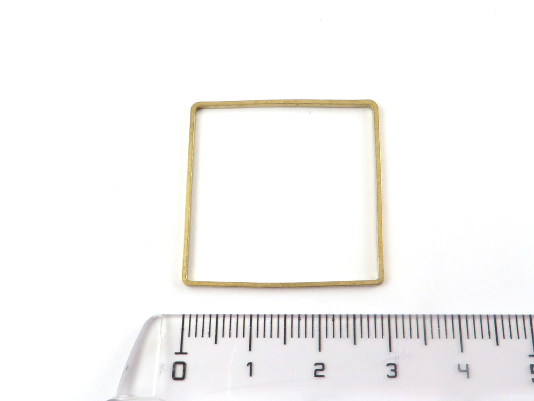 10x Anneau fermé carré (30mm)
