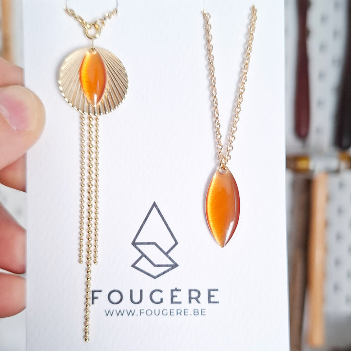 NATACHA - Boucles et collier mariage - Réservé