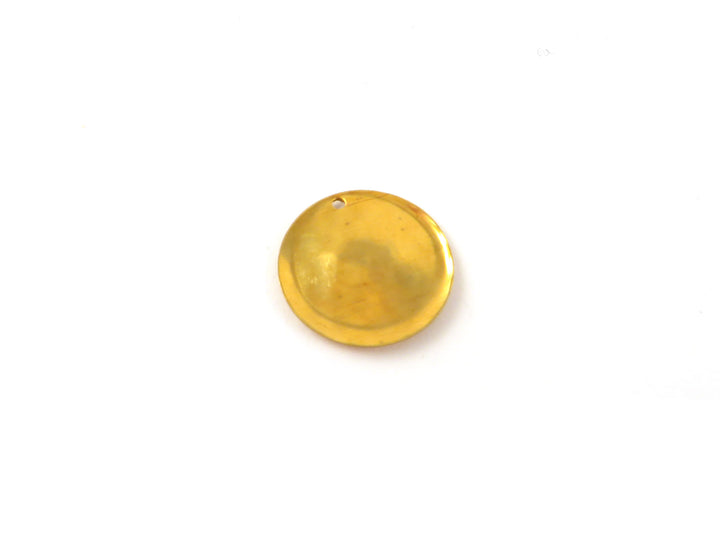 2x Breloque disque martelé + embossé (19, 25 ou 32mm) DM-19/S-1H