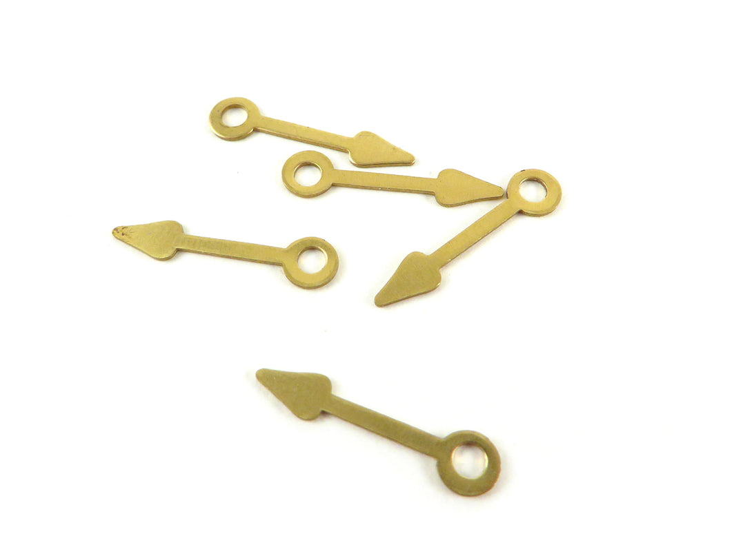 7x breloque engrenage rouage aiguille steampunk