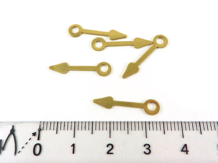 7x breloque engrenage rouage aiguille steampunk