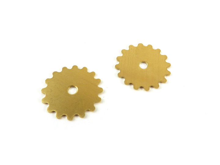 7x breloque engrenage rouage aiguille steampunk