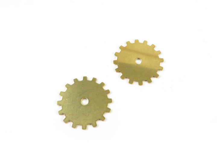 7x breloque engrenage rouage aiguille steampunk