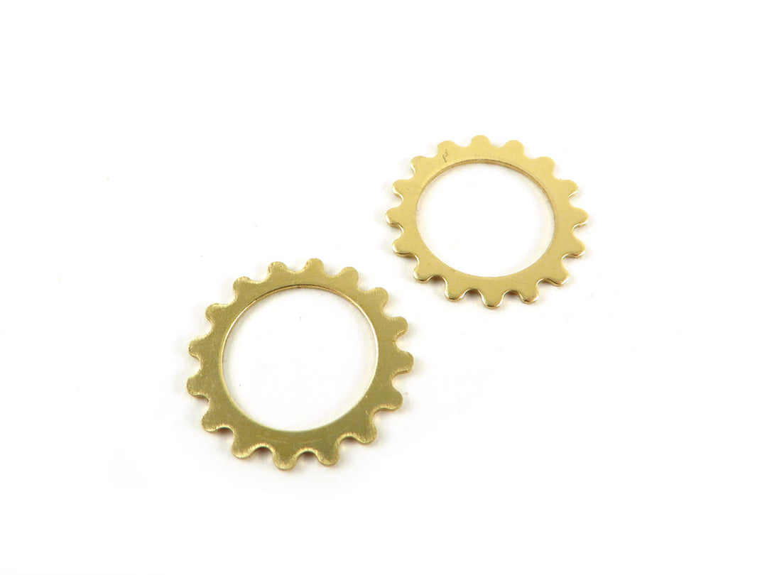7x breloque engrenage rouage aiguille steampunk