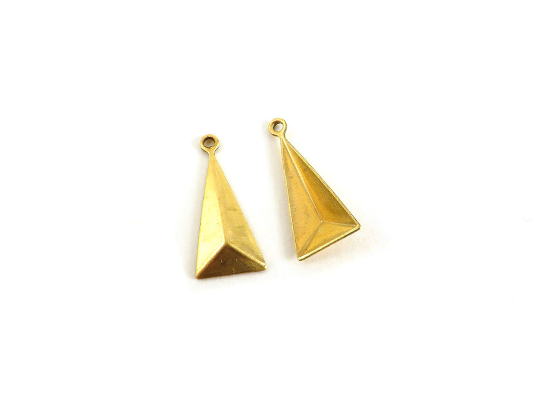 4x Breloque triangle (18mm x 8mm) PV-004