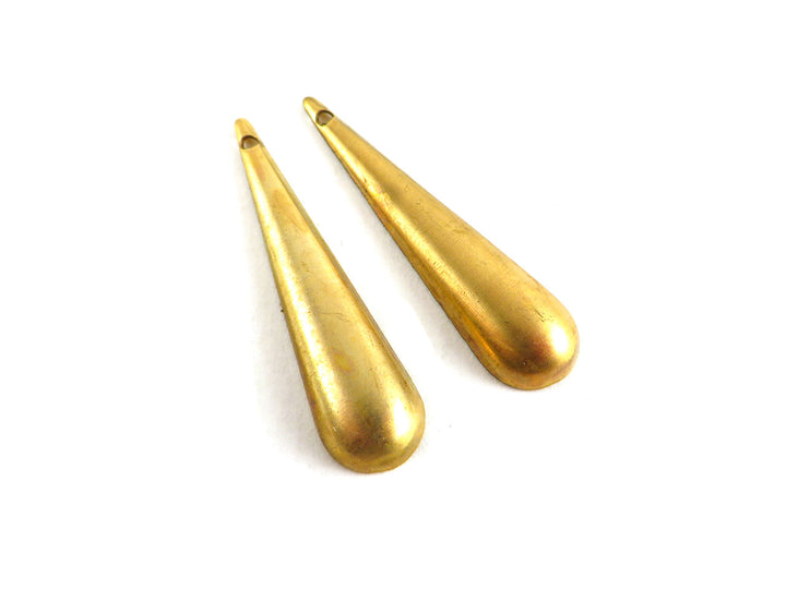 4x Breloque goutte (31mm x 8mm) PV-011