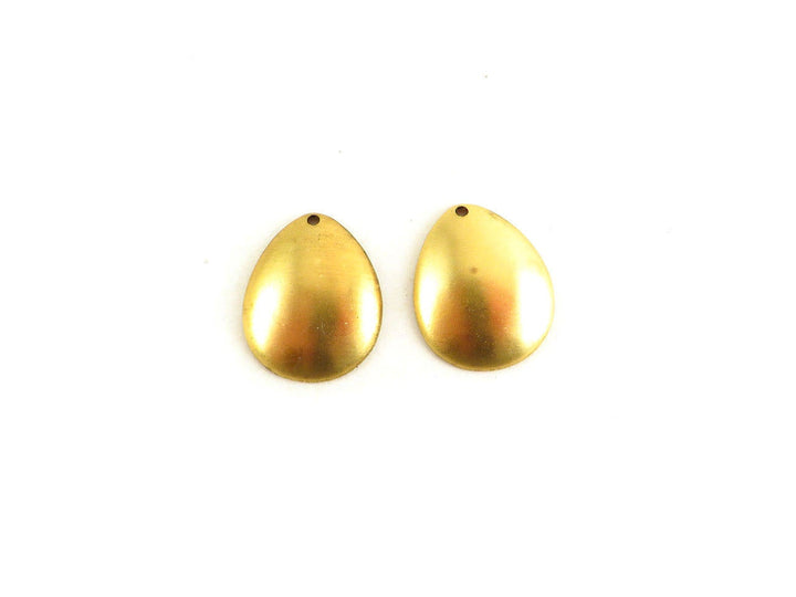 6x Breloque goutte bombée (17mm x 13mm) PV-071