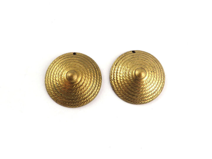 4x Breloque disque cible bouclier (20mm) PV-210