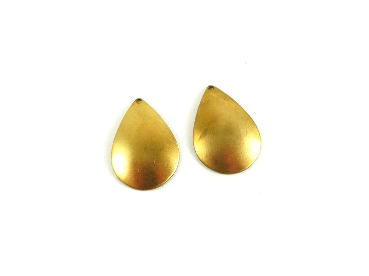 4x Breloque goutte bombée (24mm x 16mm) PV-072