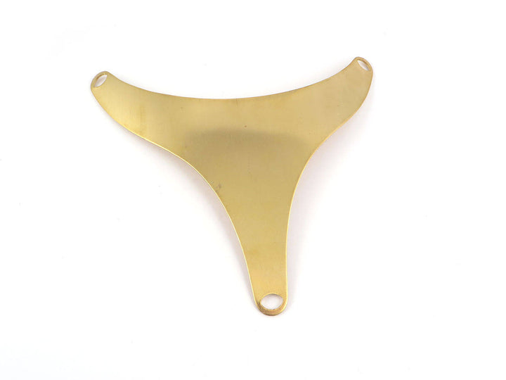 1x Grand connecteur plastron collier 3 trous (120mm x 110mm) PV-163