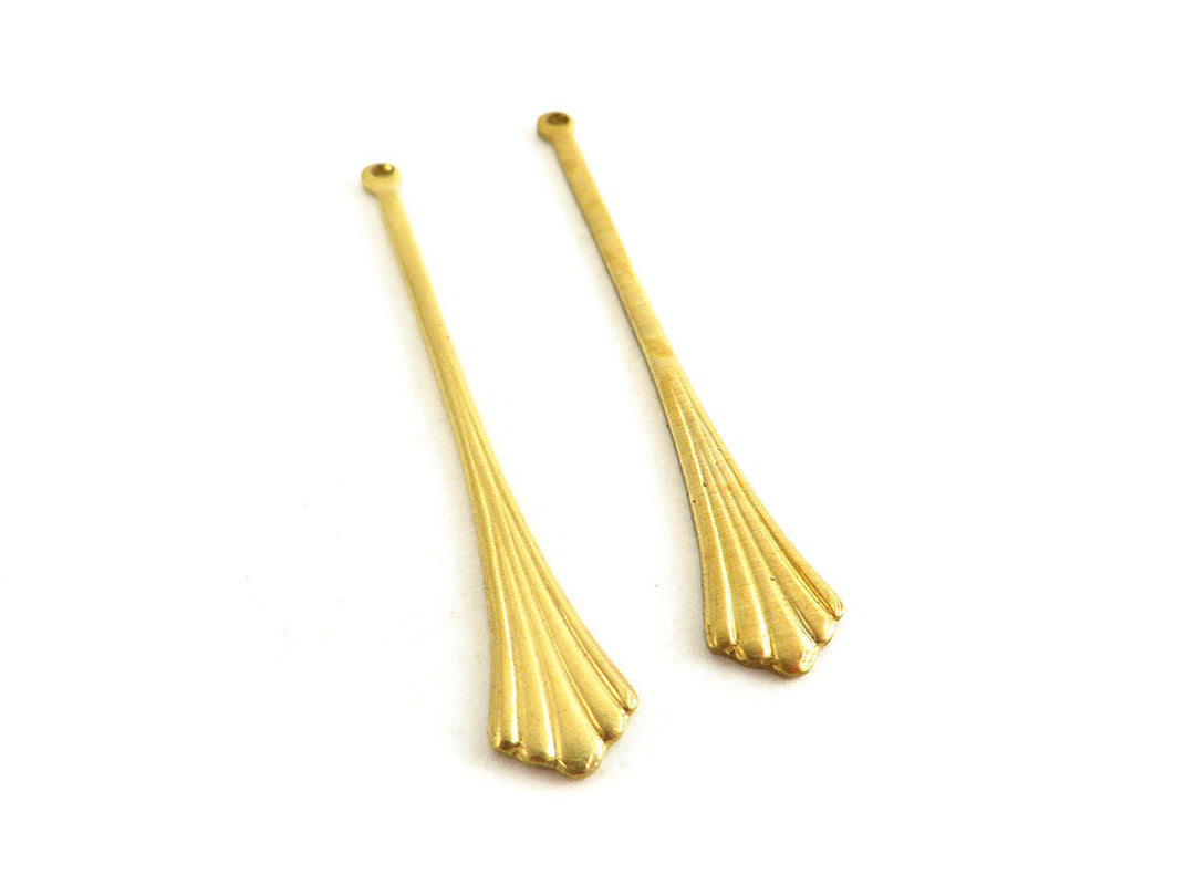 2x Pendentif goutte vintage (6 designs)